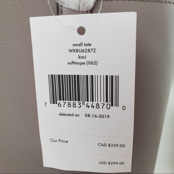 Kate Spade Kaci Small Tote in Soft Taupe NWT - Picture 9 of 9